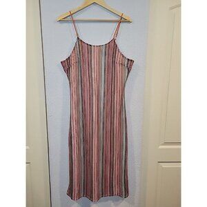 Sam Edelman Midi Dress Multicolor Crochet Size 12 Vacation Resort Beach Boho
